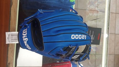 Wilson A2000 1786 Baseball Glove, Right Hand Throw, Infield Series - Exclusive Edition - color: Royal Blue/Black