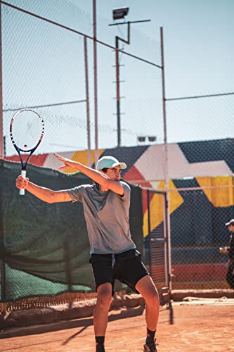 Tennis Rackets for Adults 27 Inch Tennis Racquets Set Included Tennis Racket Tennis Balls Overgrips Vibration Dampers Tennis Bag - style: 2 pack