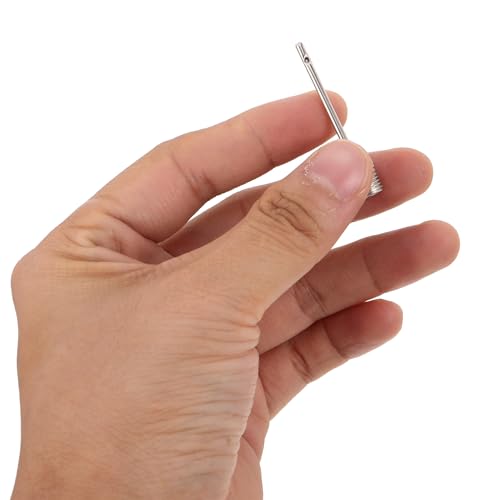 KESYOO 32pcs Ball Pump Needles Set with Metal and Plastic Football Valve Needles for Basketball Soccer Air Inflator Accessories, Sports Replacement Inflation Pins for Training and Game