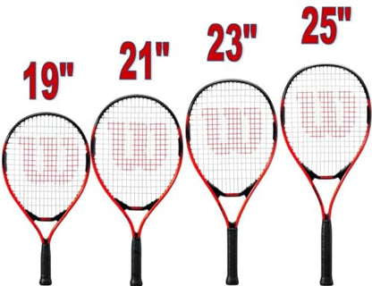 Wilson Pro Staff Precision Jr Tennis Racquet Bundled with a Wilson Advantage 2.5 Tennis Racquet Bag – Optional Accessories