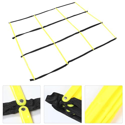 MAGICLULU Agility Training Ladder Foldable Soccer Speed Ladder for Football Footwork Drills Quickness and Coordination Training Equipment