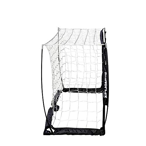 Champion Sports Rhino Flex Portable Soccer Goal – Durable Pop-Up Soccer Net with Carry Bag, Ground Stakes, and Sturdy Frame, Easy Setup for Backyard Practice or Games - style: 3' x 5'