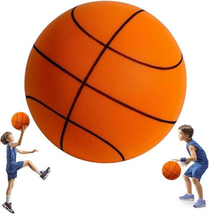 RVOGJP Silent Basketball Size 7 (29.5") - Upgrade Foam Basketball Arcade Game Indoor,Ball for Quiet Dribbling and Indoor Training,Pro PU Foam Ball – Higher Bounce