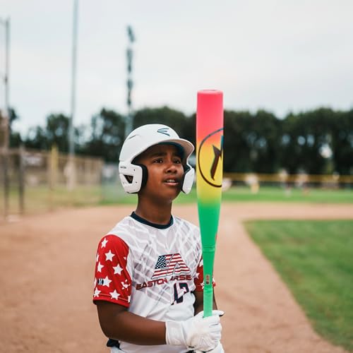 Easton | 2026 | Hype Fire Baseball Bat | USA | -5 / -8 / -10 / -11 Drop | 2 5/8" Barrel | 2 Pc. Composite - color: Green / Yellow / Pink