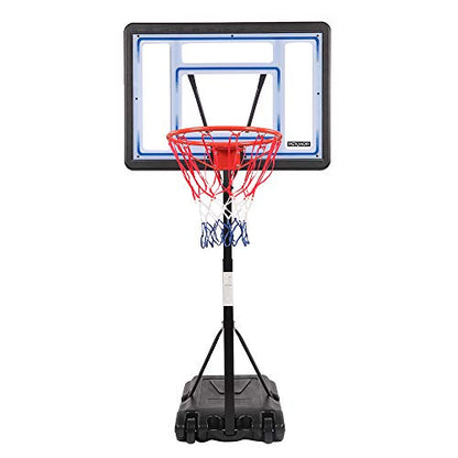 PEXMOR Pool Basketball Hoop & vplleyball Poolside, Portable for Swimming Pool, Upgraded Water Basketball Backboard Stand for Pool Indoor Outdoor - style: Black