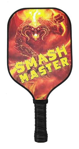 Smash Master Fiberglass Honeycomb Pickleball Paddle Set