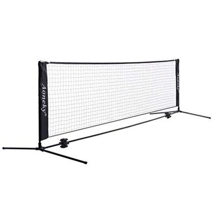 Aoneky Mini Portable Tennis Net for Driveway - Kids Soccer Tennis Net - Pickleball Net - size: 10 Feet