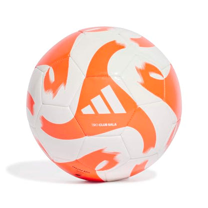 adidasSoccer Ball - color: White/Solar Red/Sala, size: 3