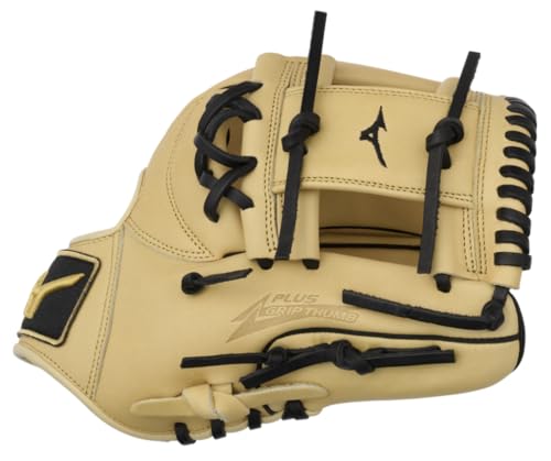 Mizuno GMVP1177P4 MVP Prime BB | Infielder Baseball Glove | 11.75" | Center Pocket Design | Deep 3 Web