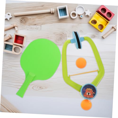 HANABASS Hanging Table Tennis Trainer for Adjustable Indoor Pong Training Device for Skill Enhancement Parent Interaction and Space Efficient Use School