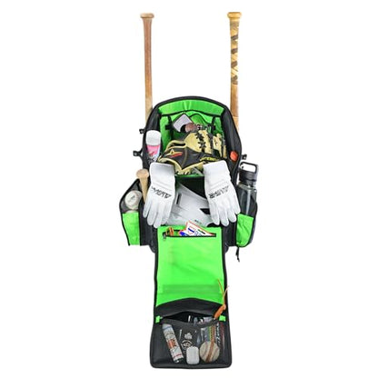 All-Star MVP Pro Player BatPack - Baseball and Softball Gear Bag, 21.5" H x 12" W x 9.5" D