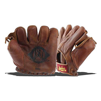 SHOELESS JOE Golden Era 1910 Fielders Baseball Glove, Left Hand Throw