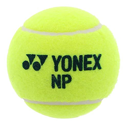 YONEX Tennis Ball, Non-Pressure Ball, Yellow