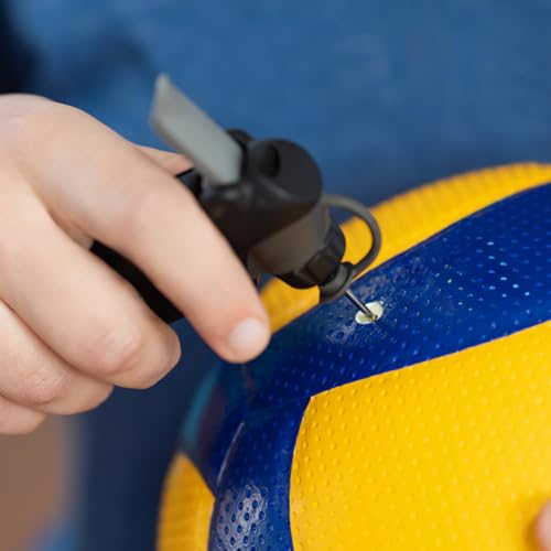 POPETPOP 20 Pcs Ball Inflation Needles with O-Ring for Basketball Soccer Volleyball Football Compatible with Hand and Electric Air Pumps Portable Sports Pump Needles