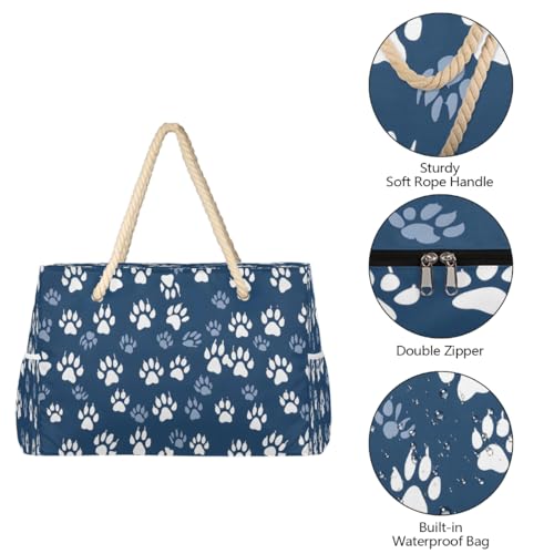 Beach Bag Waterproof Sand-proof Canvas Tote Lightweight Shoulder Bag Suitable for Family outdoor travel - color: C9