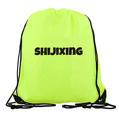 12 Pack（1-12） Numbered Pinnies/Soccer Training Bibs/Basketball Jerseys for Kids,Youth and Adults - color: 1-12 Neon Green, size: X-Large