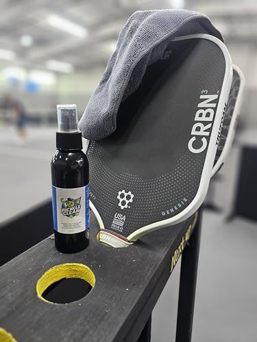 PickleClean Paddle Cleaner Spray – Restore Spin & Grip | Safe for Carbon Fiber & Kevlar | Removes Dirt, Sweat & Plastic Buildup | Fast-Drying, Veteran-Owned