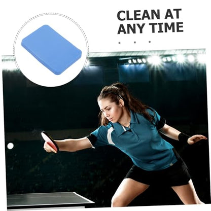 Gentle Bristle Racket Cleaning Sponge Table Tennis Paddle Cleaner Reusable Portable Outdoor Bat Cleaner