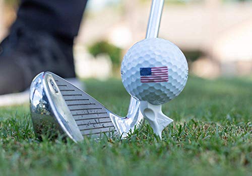 Flightpath Diamond Golf Tees – Patented Design to Reduce Spin for Long, Straight Drives – Low-Friction Long Tees, Robotically Tested for Ball Spin – USGA Approved Performance - size: 3.25", style: Pack of 8