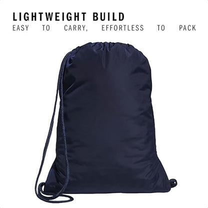 adidas Alliance Sackpack – Drawstring Backpack for Sports, Small Gym Bag - color: Team Navy Blue 2/3