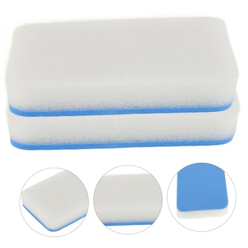2pcs Scouring Pads Non Scratch Table Tennis Racket Cleaning Brush Paddle Cleaner Sponge