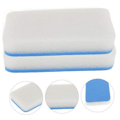 2pcs Scouring Pads Non Scratch Table Tennis Racket Cleaning Brush Paddle Cleaner Sponge