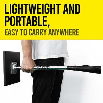 PLAYAPUT Portable Batting Tee for Baseball/Softball, Height Adjustment from 25-37 inch,Easy Transport Premium Baseball Tee with Rubber Top,Heave Duty Base Hitting Tee for Kids/Youths/Adults