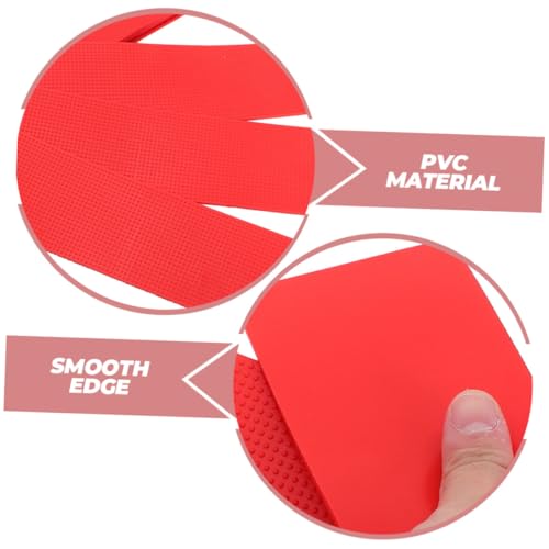8pcs Tennis Court Marking Kit Soccer Cones for Training Rip-Resistant Landmark Mat Markers Basketball Tennis Court Marking Kit