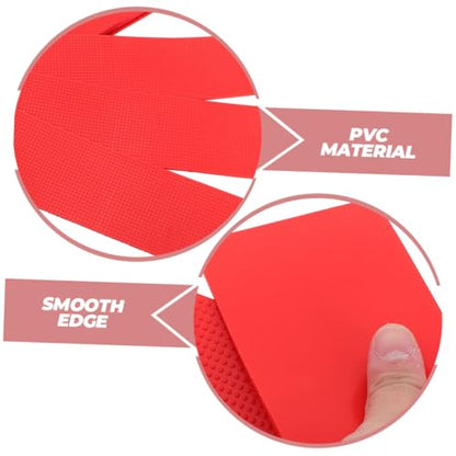 8pcs Tennis Court Marking Kit Soccer Cones for Training Rip-Resistant Landmark Mat Markers Basketball Tennis Court Marking Kit