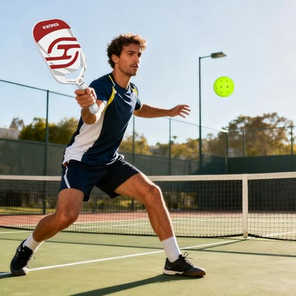 Pickleball Balls | Crack-Resistant | 40 Holes Outdoor & Indoor Pickle Balls | High Bounce, Perfectly Balanced Pickle Ball for Tournament Play - color: 3PC