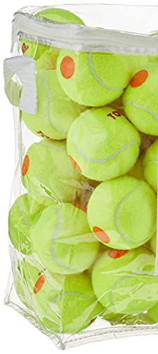 Tourna Orange Dot Low Compression Transition Tennis Balls - style: 50 pack