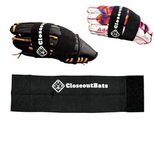Baseball/Softball Glove Wrap Band for Break-in, Shaping & Glove Care | Baseball Glove Accessories for Men’s, Women’s, Adult & Youth Mitts