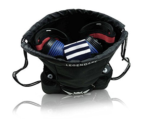 Soccerware Soccer Bag Backpack - Youth & Kids, Organize Sports Gym Equipment - Boys Girls - color: Black