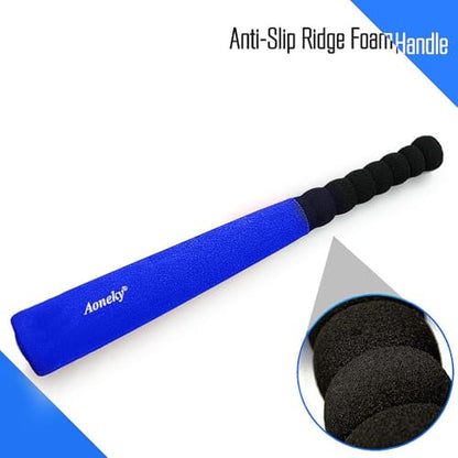 Aoneky Mini Foam Baseball Bat and Ball for Toddler, 16.5 inch