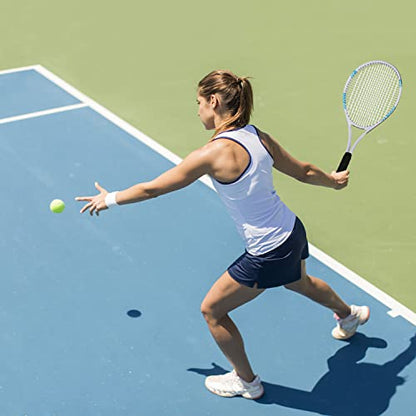 UUBEMM Tennis Rackets 2 Players Recreational for Adult,Lightweight Tennis Racquets for Beginner Student Training,Tennis Racket Set with Carrying Cover Bag,Grip Tapes,Tennis Balls