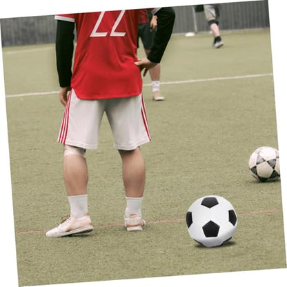 LALAFINA Size 5 Training Soccer Ball for Outdoor Use, Pu Machine-Stitched Football for Youth, Sturdy Sports Ball Suitable for 11-a-Side Matches and Soccer Practice