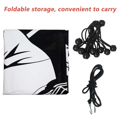 Doublehorse Ice Hockey Training Target: Durable Quick Install PVC Goalie for Shotting Accuracy Skill Development Suit Indoor Outdoor All Weather - for Youth Adults with 7 Hole - 1 Piece