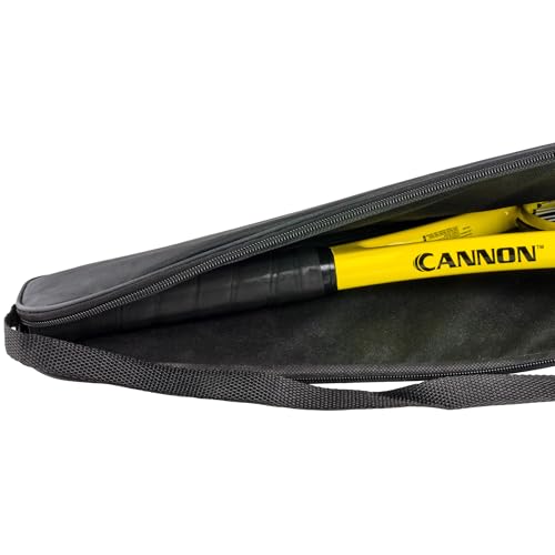 Cannon Sports Premium Padded Tennis Racket Cover Bag with Adjustable Shoulder Strap – Durable & Lightweight Racquet Carrying Bag
