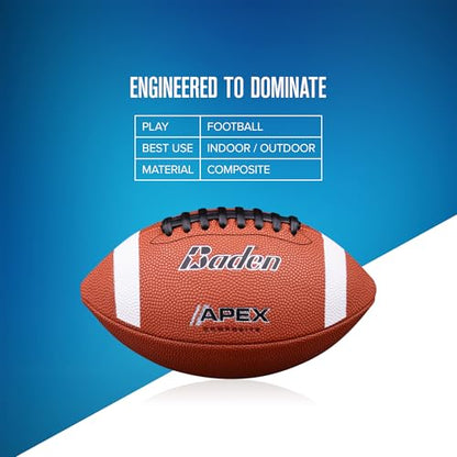 Baden APEX Composite Football - size: Official Size 9 Game Ball