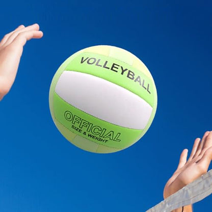 Volleyball Official Size 5 Waterproof Soft Sand Volleyball Beach Game Practice Volleyball Sports PU