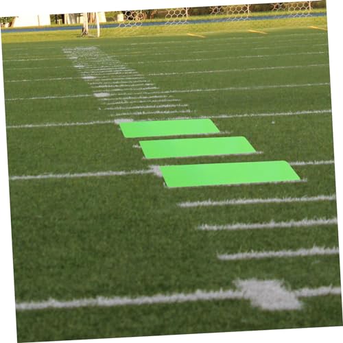 HANABASS 10pcs Football Training Signs Landmark Mat Markers Basketball Court Marking Kit Tennis Training Aids Sports Court Carpet Markers