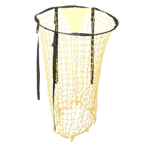 KICHOUSE Folding Football Practice Net for Backyard Training Lightweight Soccer Goal Use Improve Accuracy for Football Skills for Men Youth Athletes