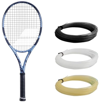 Babolat Pure Drive 11th Gen Tennis Racquet Strung with 16g Syn Gut at Mid-Range Tension