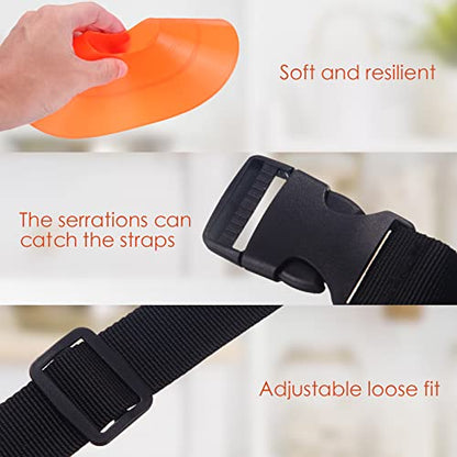 Yunsailing Soccer Cones with Straps Set, Disc Training Cones Bulk Agility Cone Sports Cone for Drills, Challenge, Football, Basketball, Skating, Coaching, Practice Equipment, Indoor, Outdoor