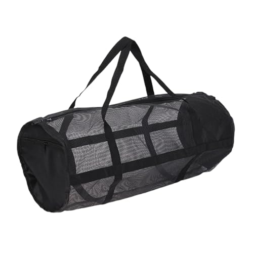 Sports Ball Bag Organizer for Coaches Carrier Oxford Extra Large Duffel Bags Mesh Bag for Footballs Volleyball Basketball