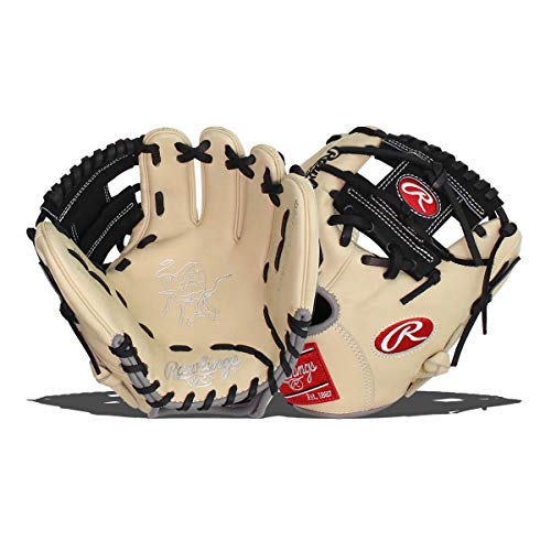 Rawlings | Infield/Catcher Training Gloves | Baseball/Softball | Multiple Styles - color: Camel/Black - Pro I Web, size: 9.5" | Infield Trainer