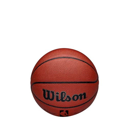 WILSON NBA Authentic Indoor/Outdoor Basketballs - Size 3, Size 6 and Size 7 - size: Size 3 - 22"