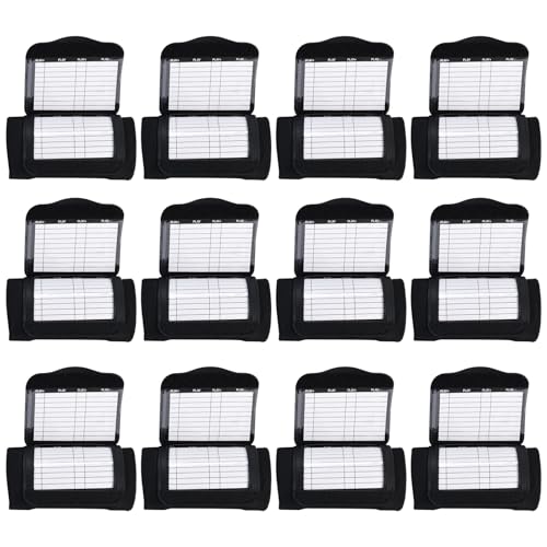 12 Pack Football Play Wristbands for Youth, Football Armband Playbook, Youth Size Quarterback Play Wristbands, Blank Play Sheets Included