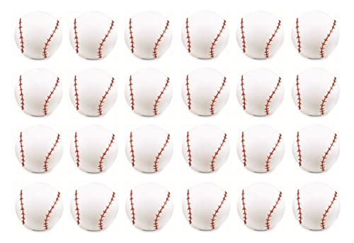 Recreational-Quality (1-Star, 40mm) Ping Pong Balls - color: Baseball, size: 24-Pack
