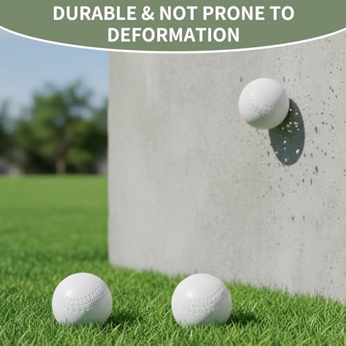 T-Ball Replacement Balls Compatible with Little Tikes TotSports - 6PCS 2.7"(7cm) Plastic T Balls, Compatible with Little Tikes Accessories